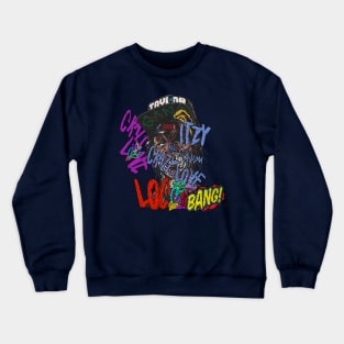 man crazy love Crewneck Sweatshirt